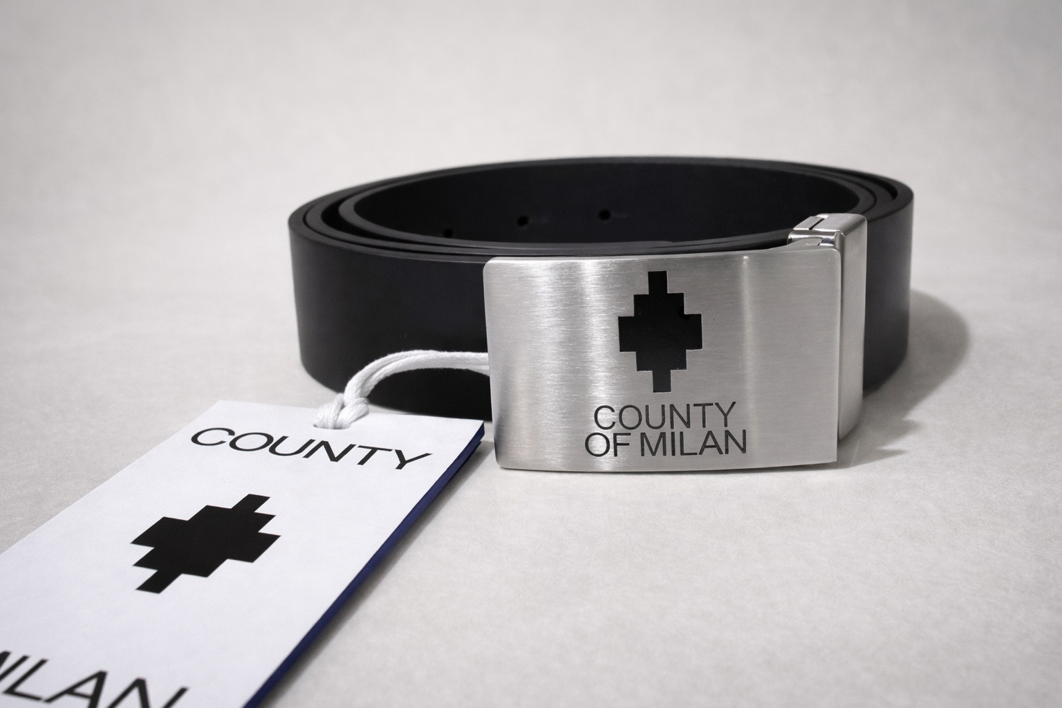 Cintura Taglia Unica Marcelo Burlon County of Milan con fibbia logo