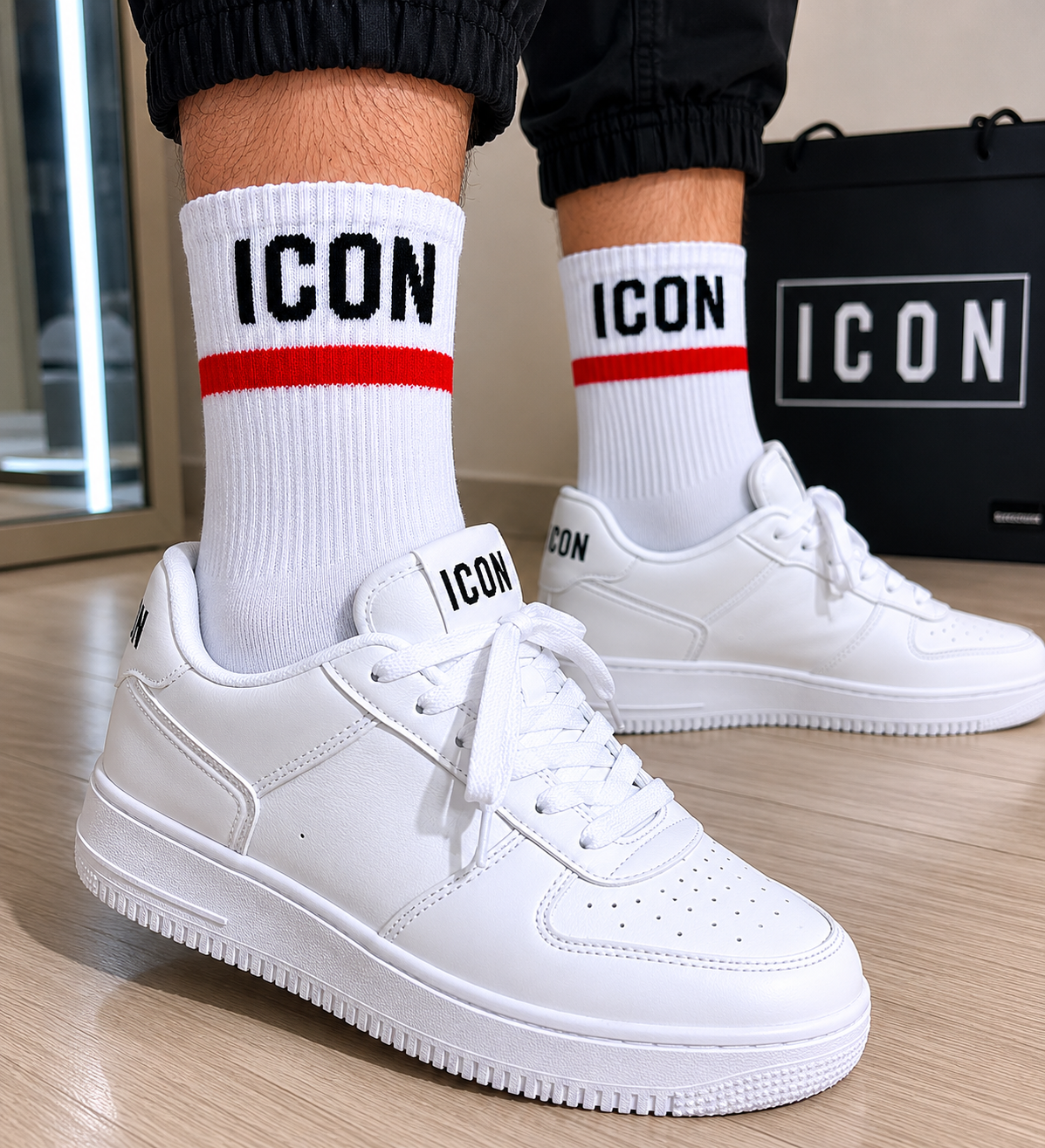 Calzino ICON in Spugna – Comfort & Street Style