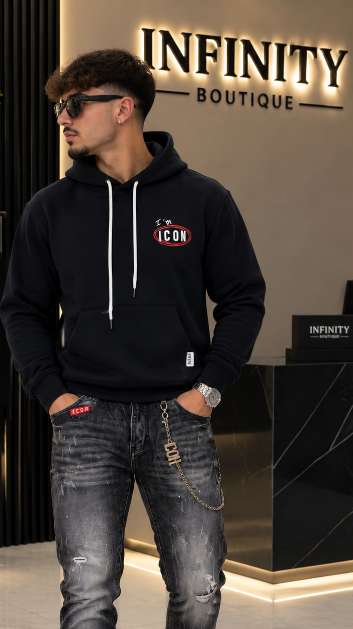 Felpa ICON – Nera