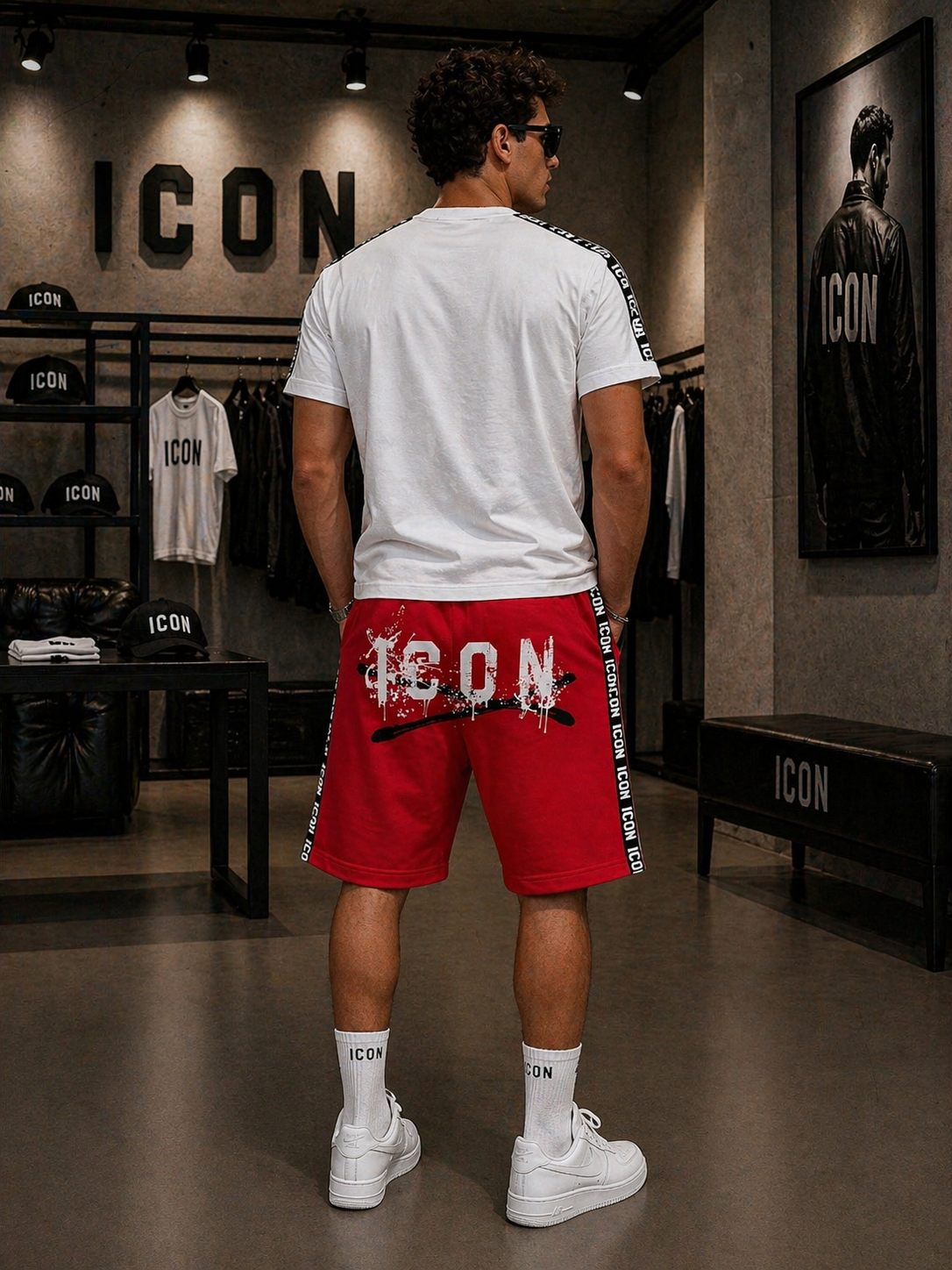 Completo T-shirt + Bermuda ICON – Stile Urban Street