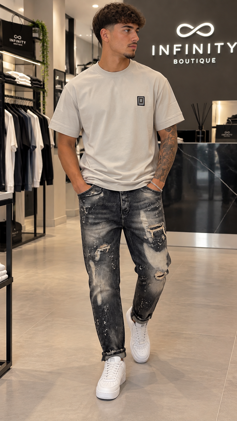 Jeans Uomo – Effetto Used & Distressed