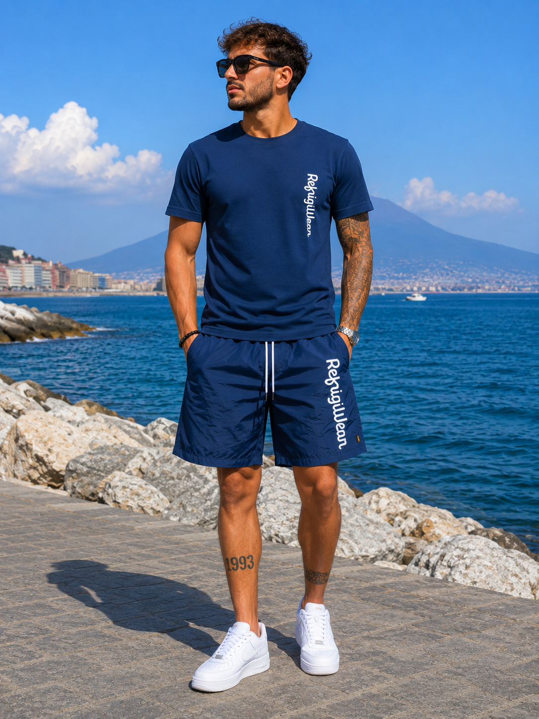 Completo Mare Refrigiwear Blu Uomo