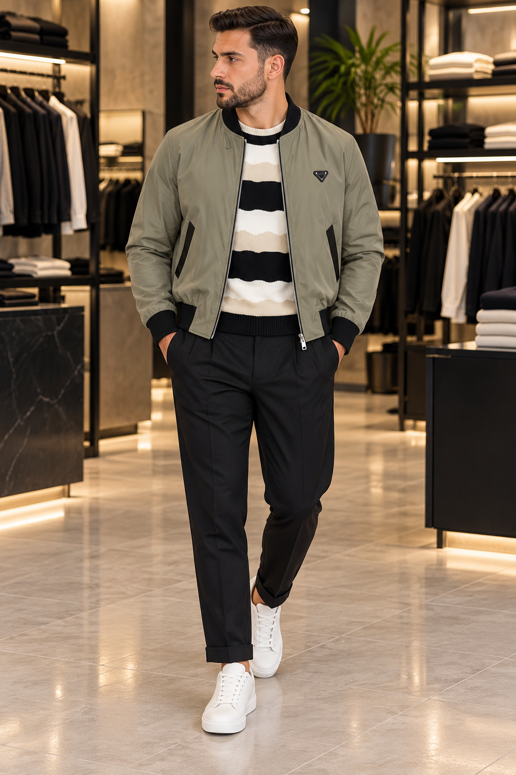Giubbotto Bomber Uomo Gavroche