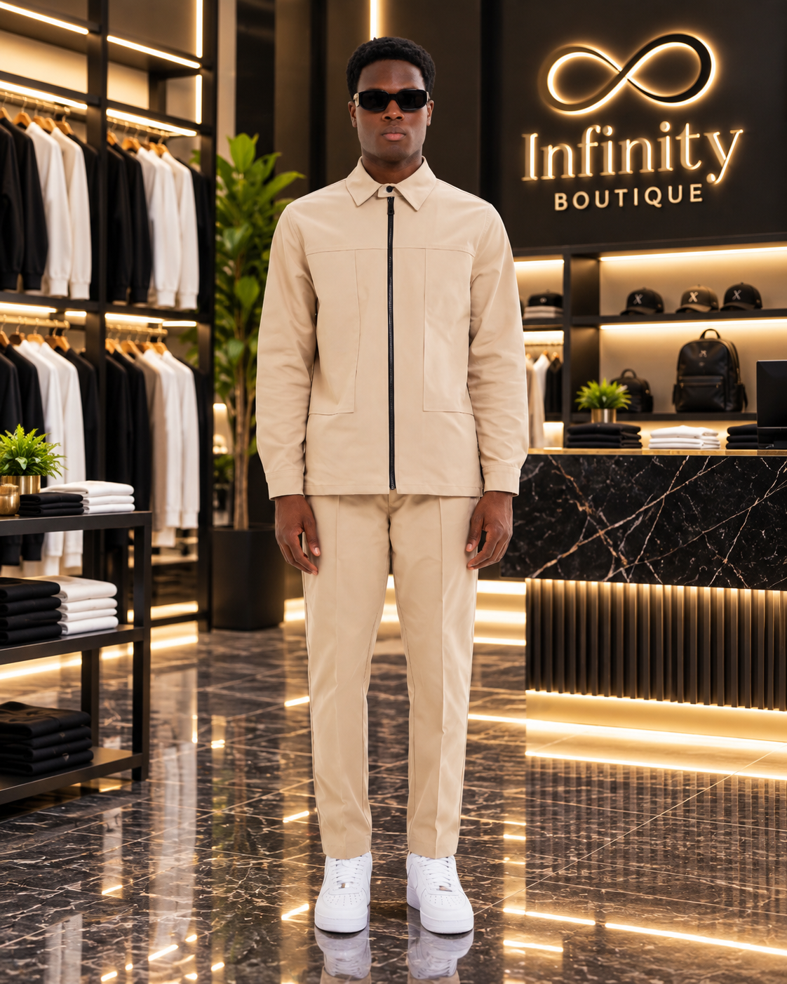 Completo uomo Soldier – Beige