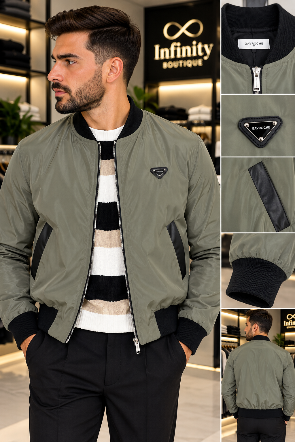 Giubbotto Bomber Uomo Gavroche