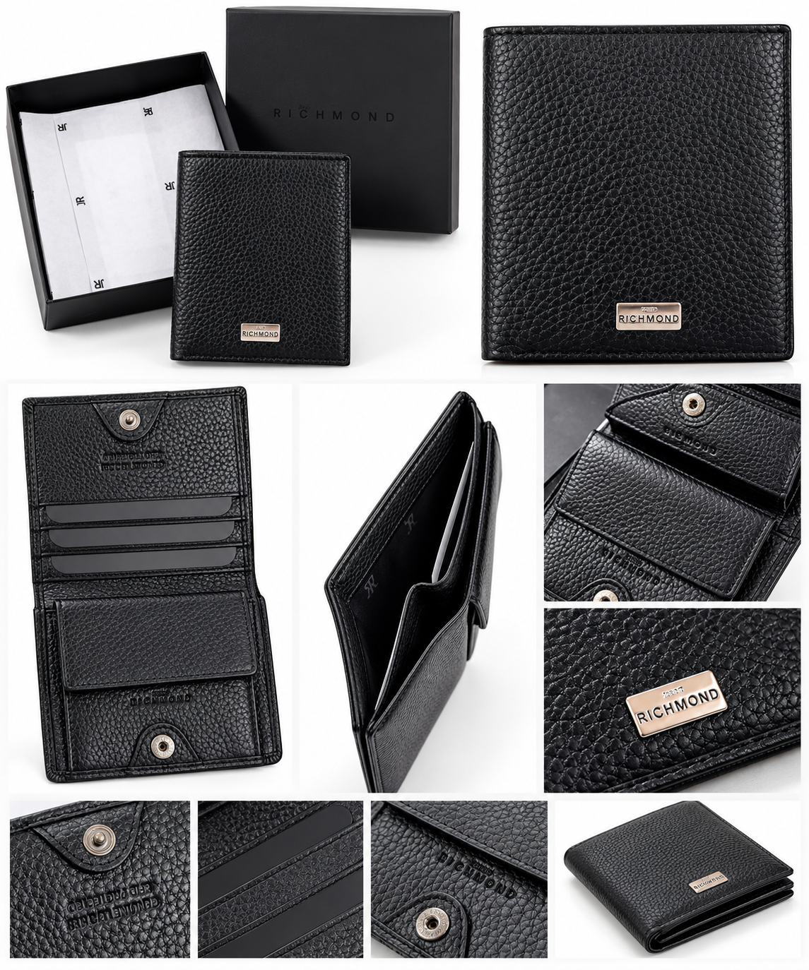 John Richmond – Portafoglio Uomo Nero