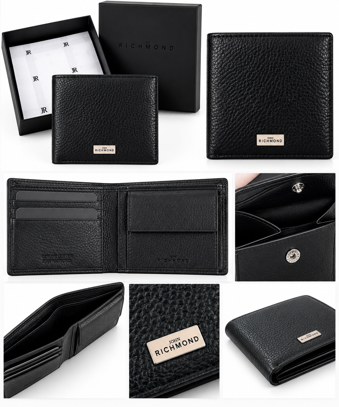 John Richmond – Portafoglio Uomo Nero