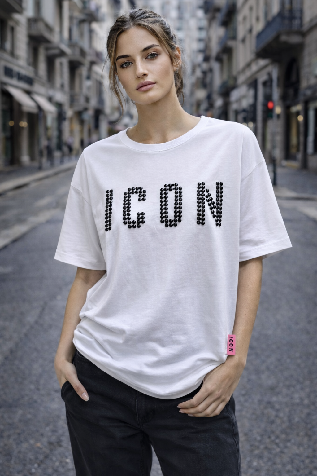 T-Shirt ICON Donna – Vestibilità Oversize