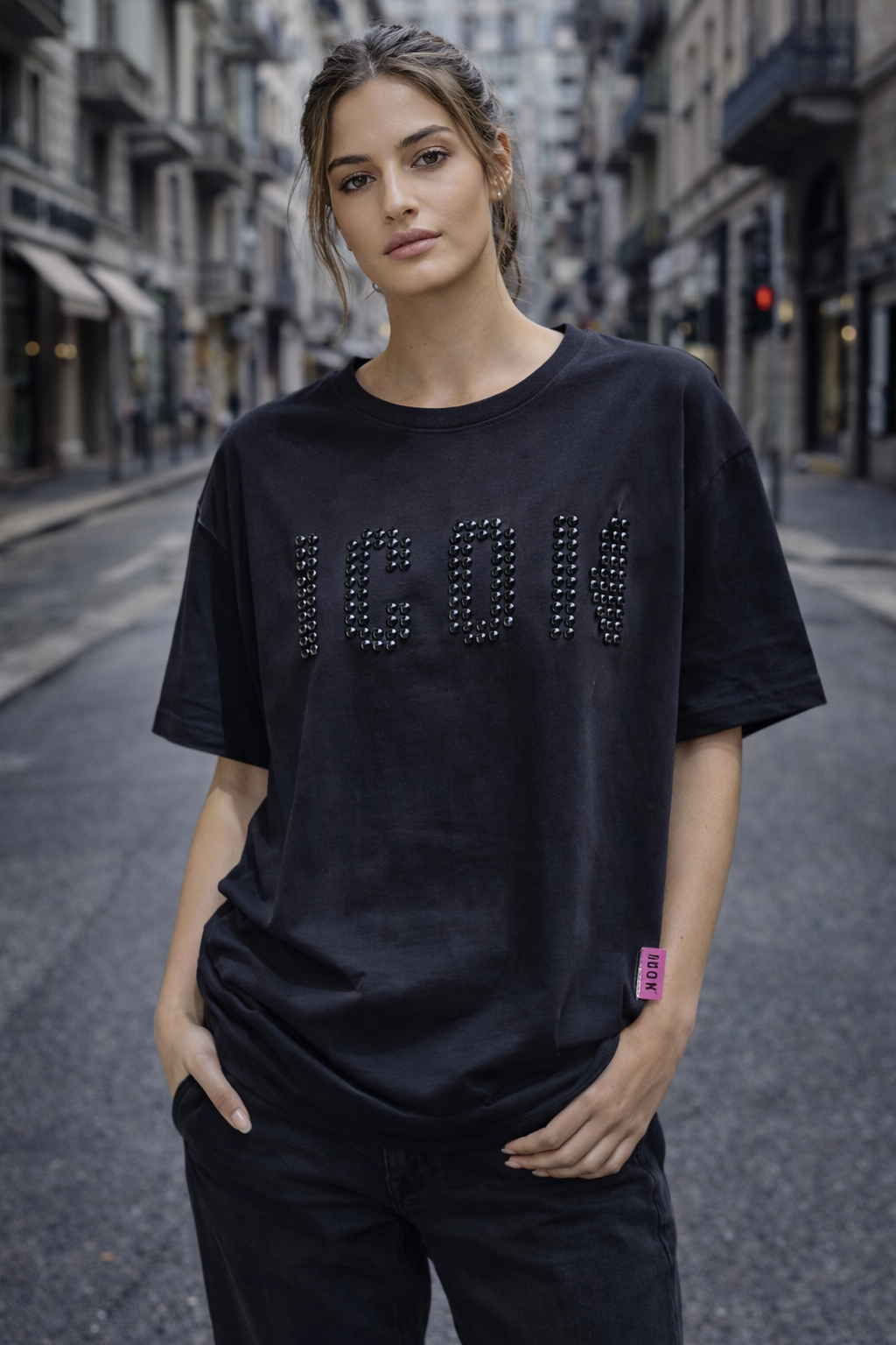 T-Shirt ICON Donna – Vestibilità Oversize
