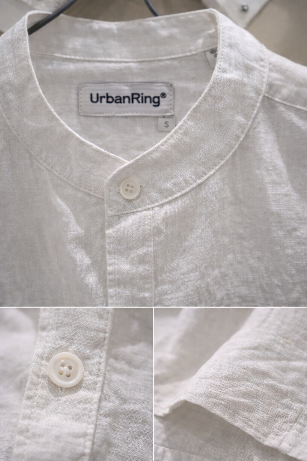 Camicia in Lino Collo Coreana – UrbanRing