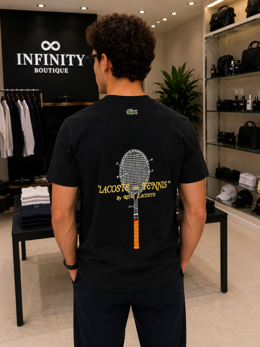 T-Shirt Lacoste Tennis Graphic