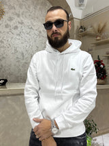 FELPA CAPPUCCIO LACOSTE collezione inverno 2025/26