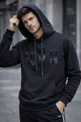 ⚫ Felpa Hoodie "ICON" – Urban Style, Massima Personalità
