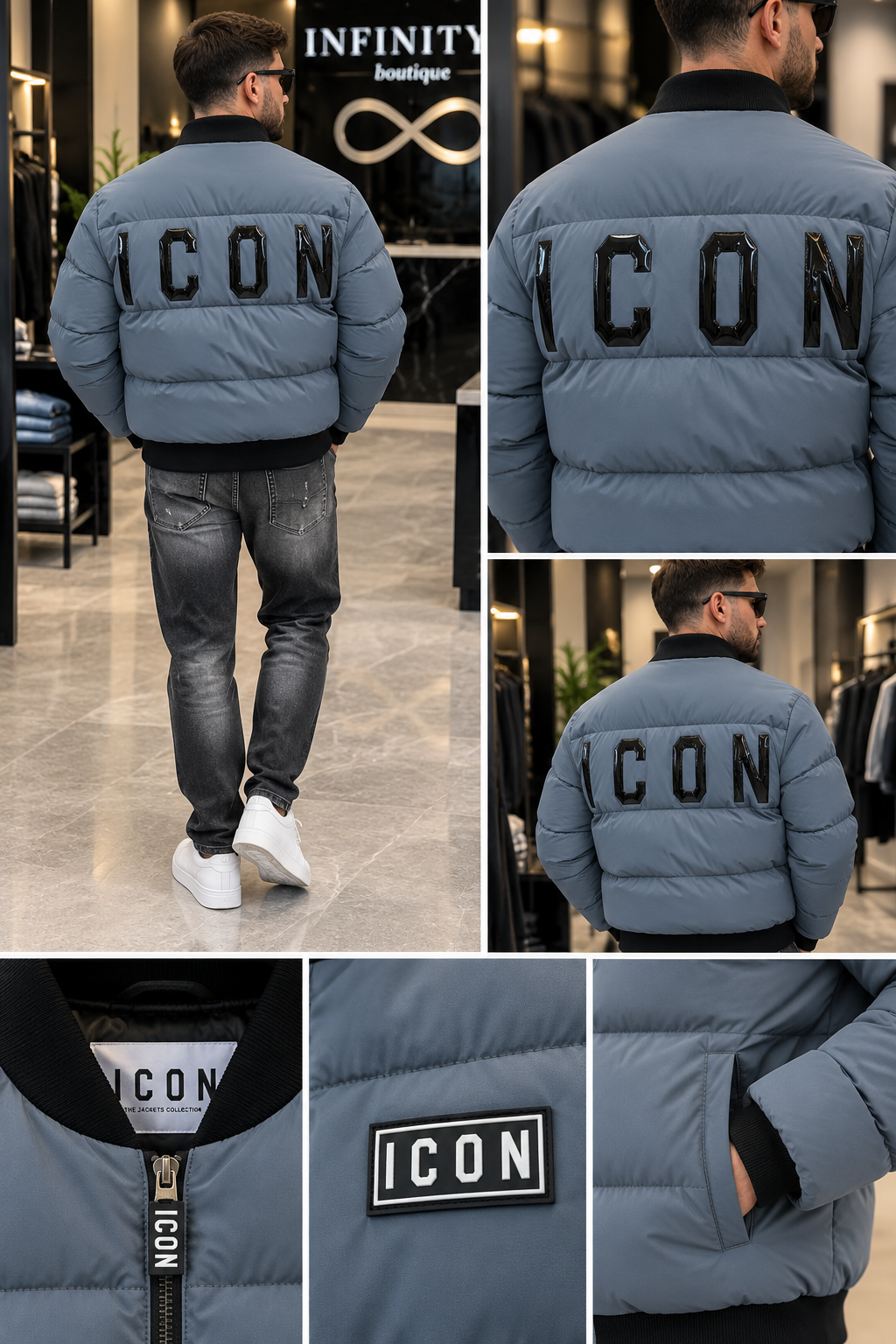 Giubbotto Uomo ICON – Bomber Imbottito