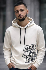 Felpa con Cappuccio Nera "ICON" - Stile Urbano e Comfort Inconfondibile