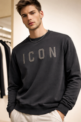 🖤 Felpa "ICON" – Minimalismo Deciso, Stile Senza Tempo