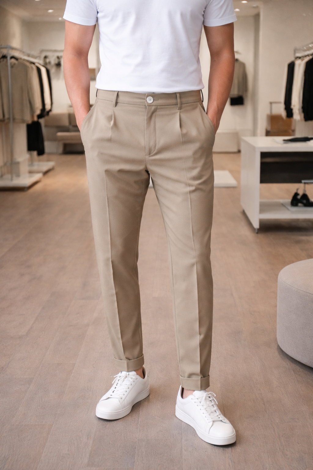 Pantalone Soldier in Cotone – Eleganza e Comfort Quotidiano