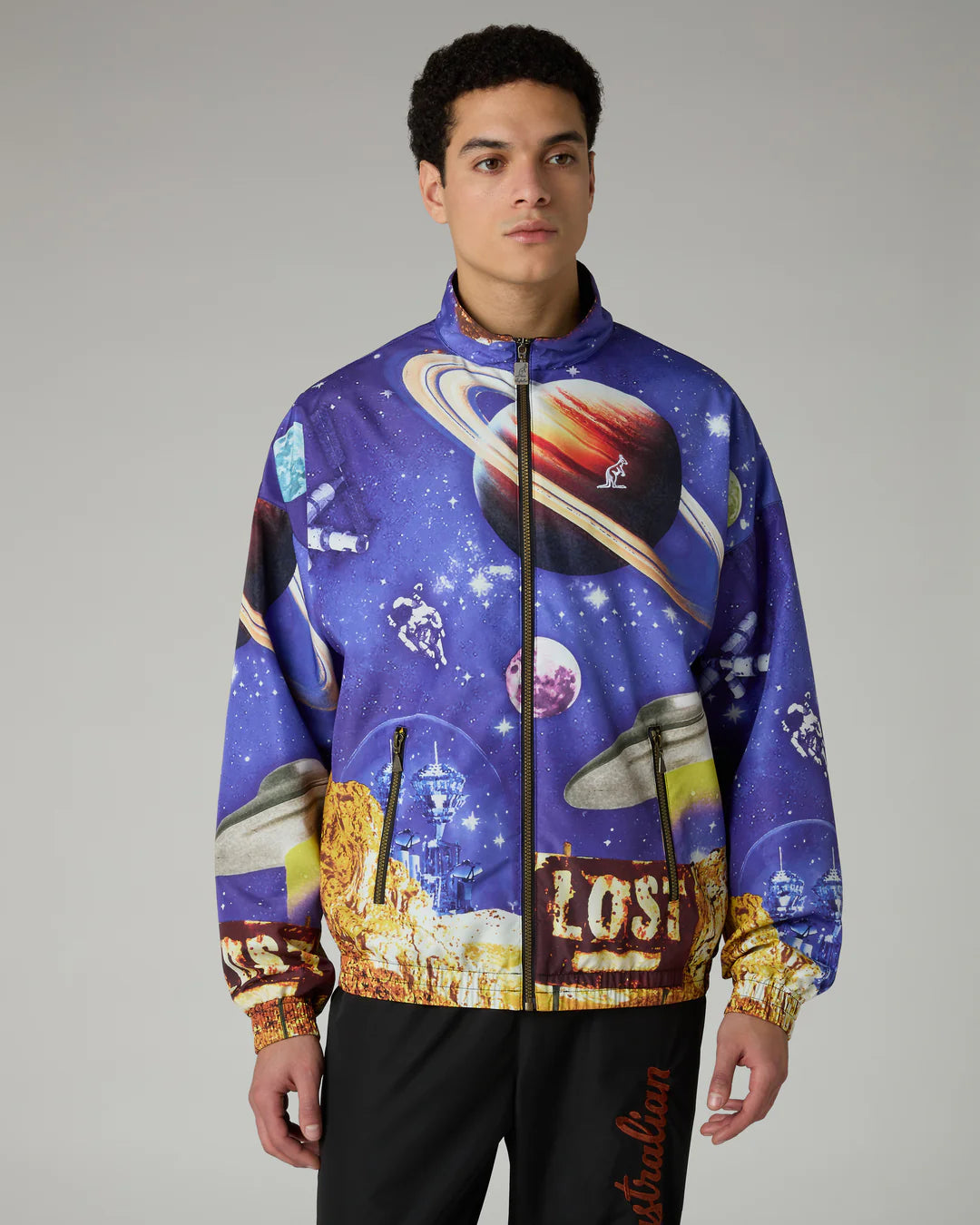 Tuta Australian "Pianeti" Uomo - Stile Spaziale e Comfort Assicurato