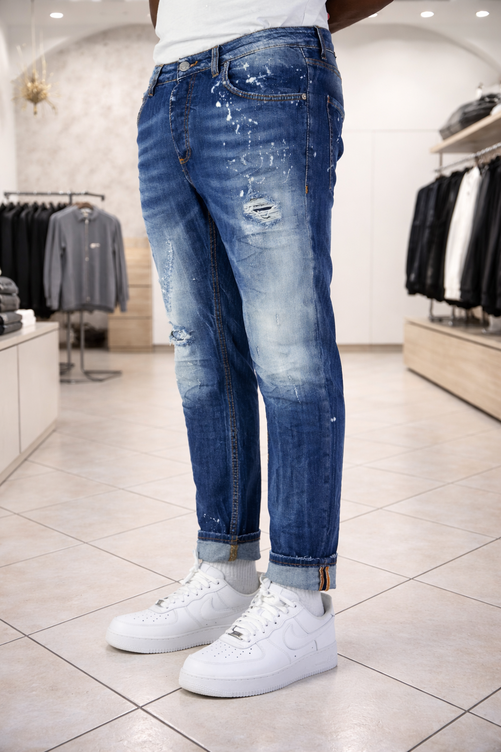 Jeans Soldier – Blue Destroyed Fit