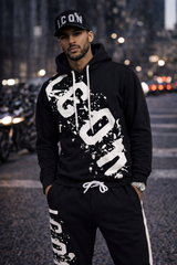 tuta completa icon logo schizzi