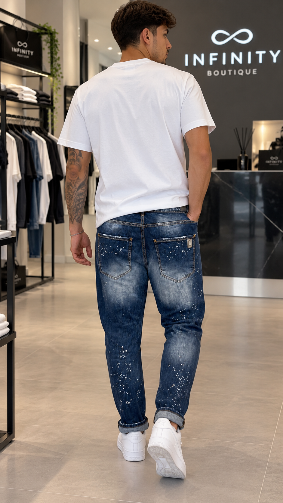 Jeans Uomo “SLUR” – Denim Blu