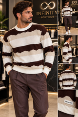Maglioncino Uomo SOLDIER a Righe