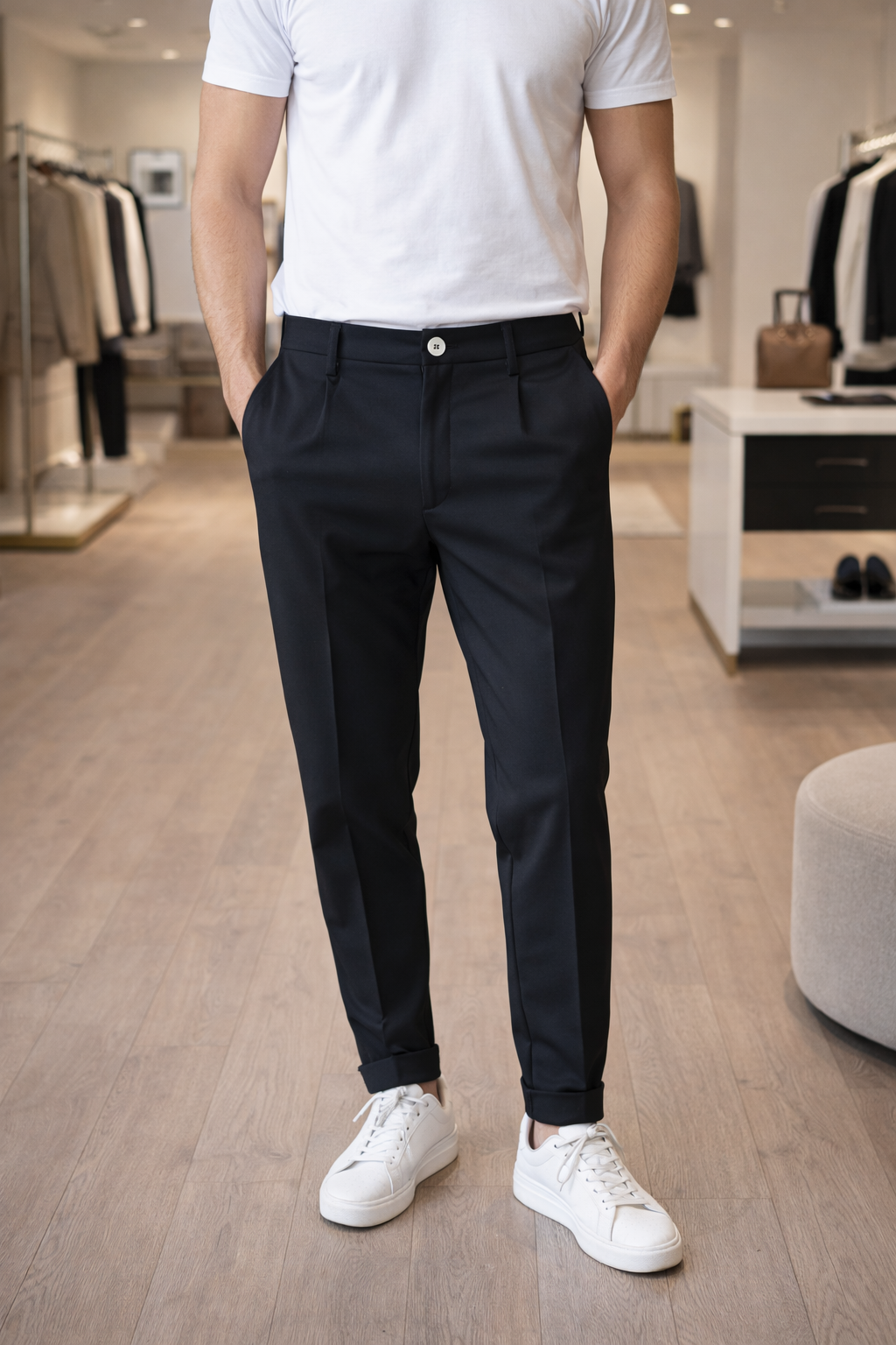 Pantalone Soldier in Cotone – Eleganza e Comfort Quotidiano
